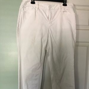 White Liz Claiborne jeans